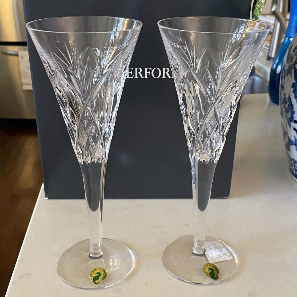 Waterford Crystal Huntley Toasting Flutes